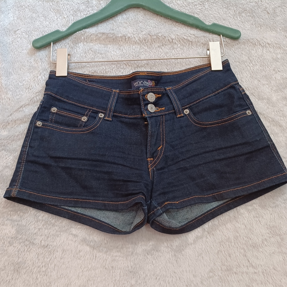 LEVIS JEAN SHORTS JUNIOR GENUINELY CRAFTED SIZE 5
